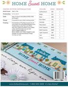Home Sweet Home - Cross Stitch Pattern