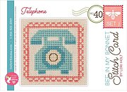 Bee In My Bonnet Set J - Cross Stitch Pattern