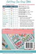 Cut Press Sew - Cross Stitch Pattern