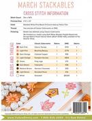 Stackables March - Cross Stitch Pattern