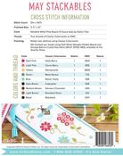 Stackables May - Cross Stitch Pattern