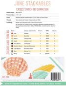 Stackables June - Cross Stitch Pattern
