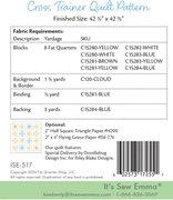 Cross Trainer - Quilt Pattern