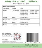 Away We Go - Quilt Pattern