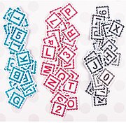It's Sew Emma Alphabitties Pack - Blue