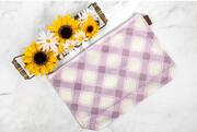 Lilac - Plaid Project Bag