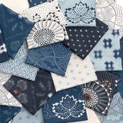 Indigo Blooming Sand Midnight - Quilt Fabric