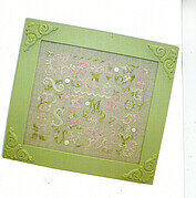 Floral Alphabet II - Cross Stitch Pattern