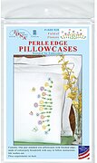 Field Of Flowers Pillowcase - Stamped Embroidery Kit