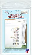 Jungle Train Children's Pillowcase - Embroidery Kit