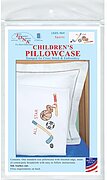 Sports Children's Perle Edge Pillowcase - Embroidery Kit