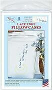 Love You to the Moon Lace Edge Pillowcases - Embroidery Kit