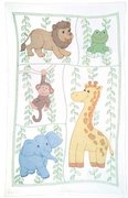Jungle Fun Quilt Top - Embroidery Kit, different perspective #1. Select this picture to zoom in