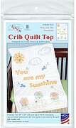 You are My Sunshine Crib Quilt Top - Embroidery Kit