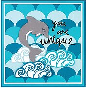 Happy Little Dolphin - Clear Stamp