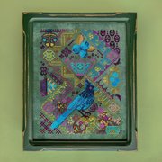 Floss Pack for "Blueberry Jay", different perspective #1. Select this picture to zoom in