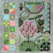 Floss Pack for "Spring Seeds", different perspective #1. Select this picture to zoom in