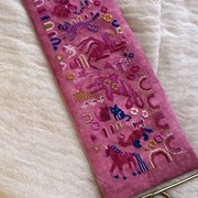 Pink Menagerie - Cross Stitch Pattern, different perspective #1. Select this picture to zoom in