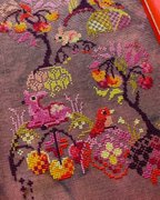 Cherry Hills - Cross Stitch Pattern, different perspective #2. Select this picture to zoom in