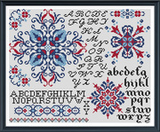 Kaleidoscope Sampler - Cross Stitch Pattern