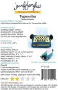 Typewriter Softie - Quilt Pattern