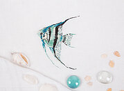 Small Fish - Clothing Patch Embroidery Kit