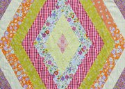 Postcard Project #17 60 Degree Diamond