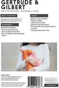 Gertrude and Gilbert Stuffed Toy - Quilt Pattern