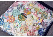 Postcard Project Piecing Template - Snowball