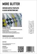 More Glitter Tempter Quilt Templates