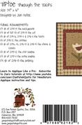 Tiptoe Through The Tulips - Quilt Pattern