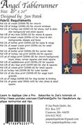 Angel Tablerunner - Quilt Pattern