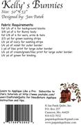 Kellys Bunnies - Quilt Pattern