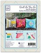 Pillow Cover 3-pack - Quilt As You Go Kit