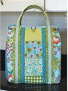 Insulated Shopper's Tote - Quilt As You Go Kit