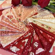 Je Taime Hearts Lace - Quilt Fabric, different perspective #3. Select this picture to zoom in