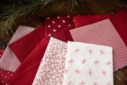 Joyful Gatherings II Vines Cloud Crimson - Quilt Fabric