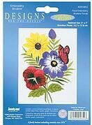 Floral Crewel Embroidery Kit