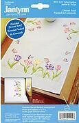 Tulip Garden Dresser Scarf - Embroidery Kit