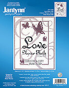 Love Never Fails - Cross Stitch Kit