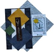 Wall Quilt Night Owl 13" x 15" - Quilt Kit