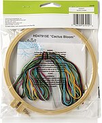 Cactus Bloom - Stamped Embroidery Kit