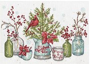 Birds And Berries (14 Count) - Cross Stitch Kit