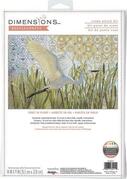 Egret In Flight - Cross Stitch Kit