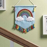 Rainbow Wall Hanging - Felt Applique Kit