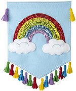 Rainbow Wall Hanging - Felt Applique Kit