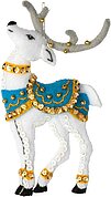 Festive Reindeer Christmas Ornaments - Felt Applique Kit