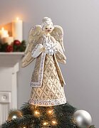 Snowflake Angel - Christmas Tree Topper - Felt Applique Kit
