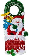 Holiday Door Hangers - Felt Applique Kit