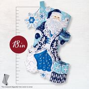 Arctic Santa and Friends - Stocking - Felt Applique Kit